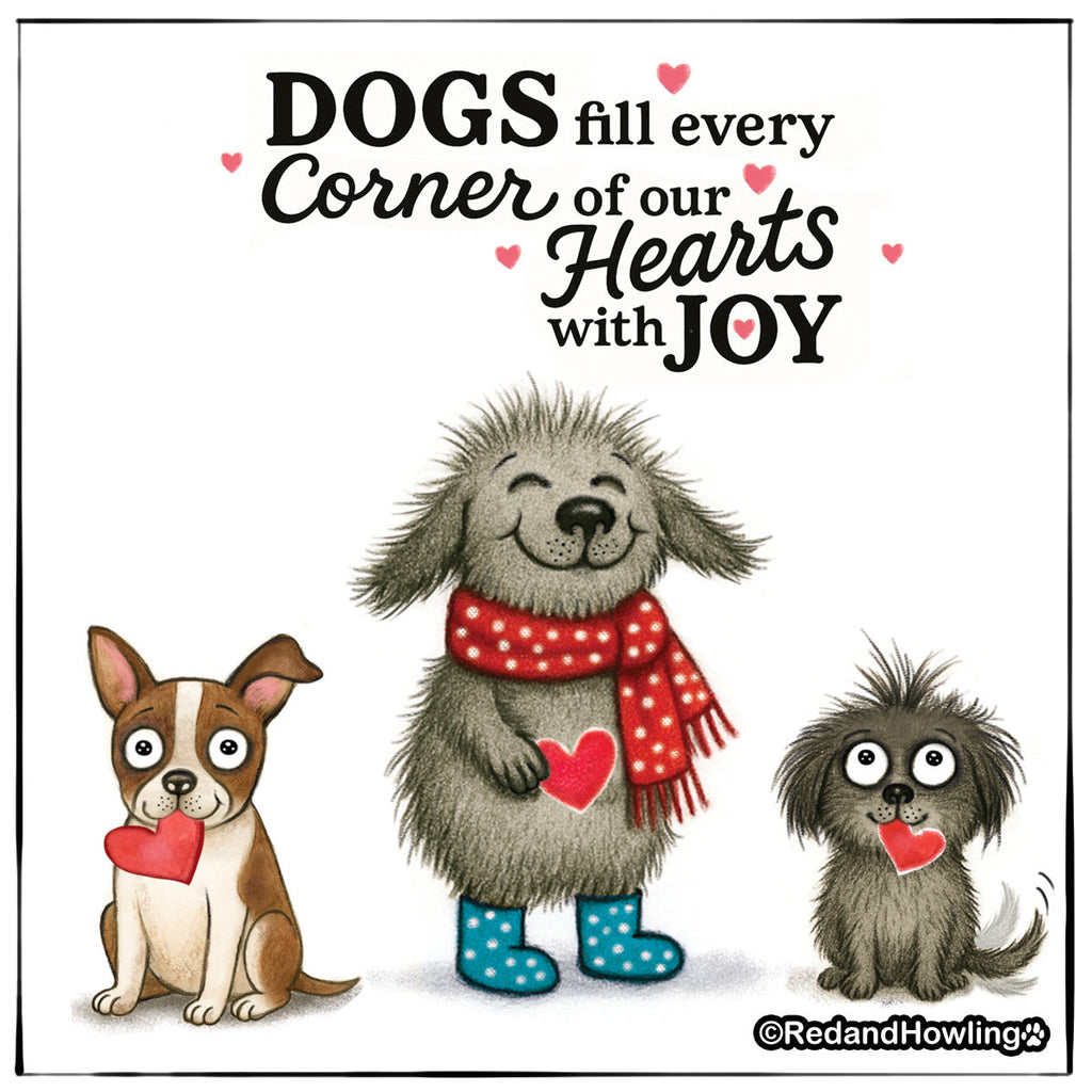 Dogs fill every Corner of our Hearts with Joy!
