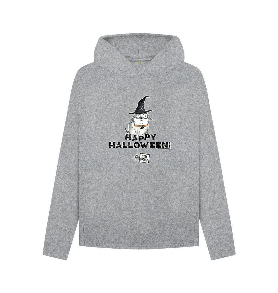 Athletic Grey Happy Halloween: Stay Spooky Women's Organic Crew Sweatshirt