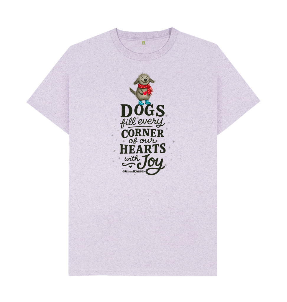 Light Purple Recycled Printed T-Shirt