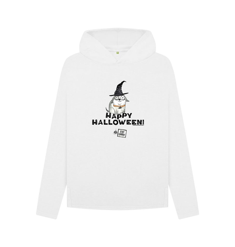 White Happy Halloween: Stay Spooky Women's Organic Crew Sweatshirt